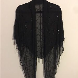Evening Georgette Shawl